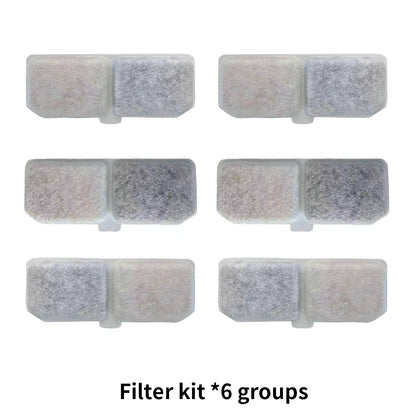 Fuente de agua para mascotas de 3 l , bebedero automático de inducción con circulación y filtro para gatos, dispensador de agua eléctrico silencioso con USB.