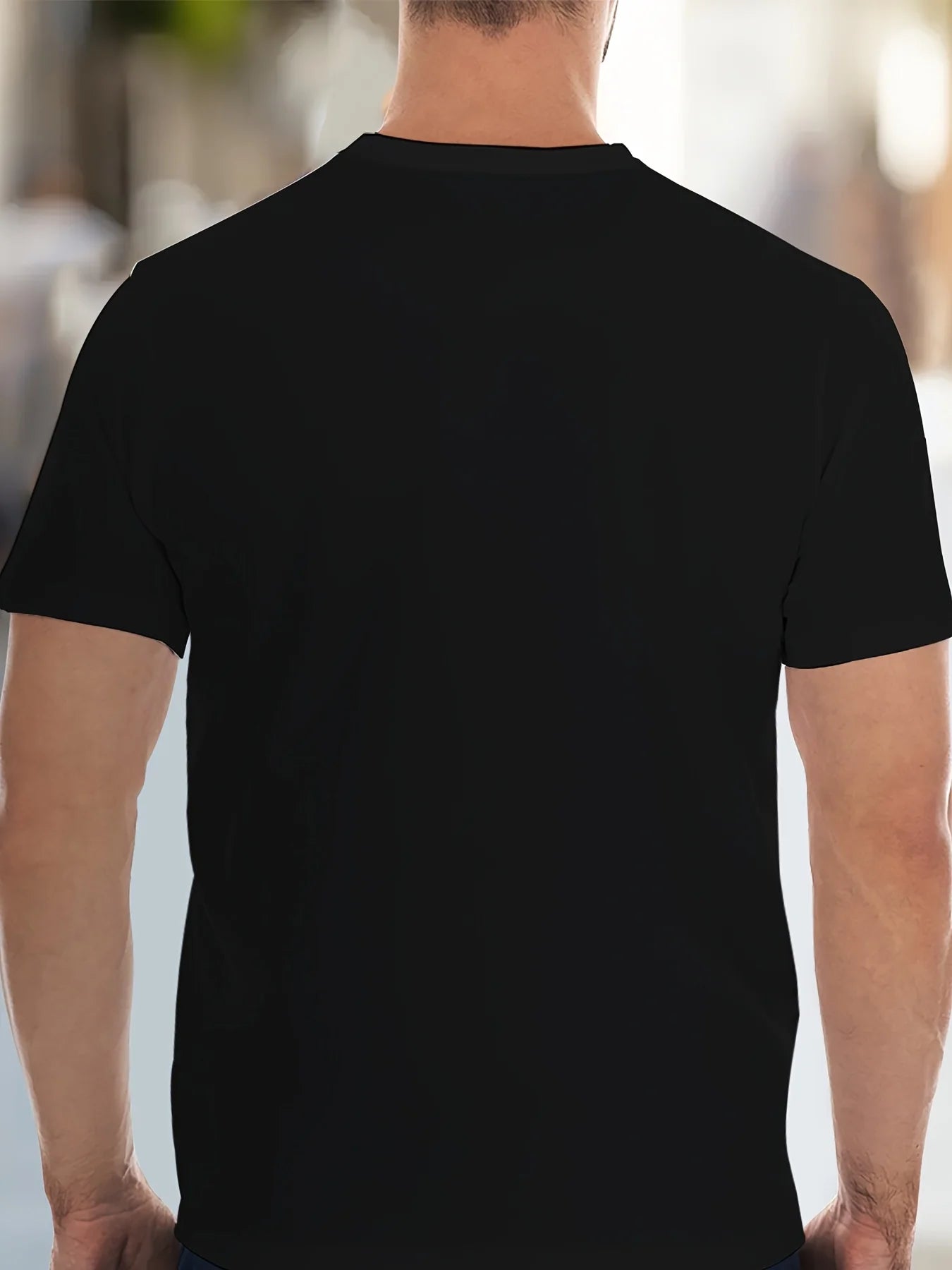 Conjunto de camiseta y pantalones cortos con cuello redondo