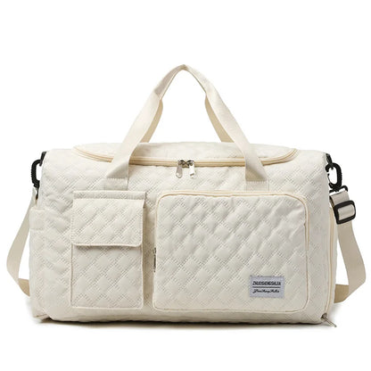 Bolso de viaje de moda, bolso de mano de gran capacidad, bolso de mano para hombre y mujer, bolso de hombro para exteriores, bolso deportivo impermeable para gimnasio.