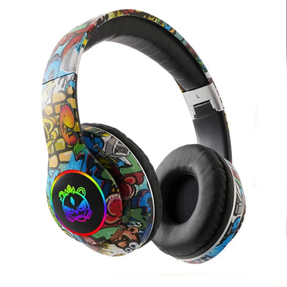 Auriculares Bluetooth  inalámbricos con luz LED
