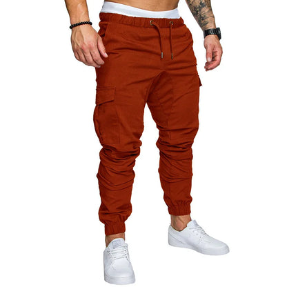 antalones de trabajo para hombre nuevos 2025, pantalones casuales rectos y sueltos para hombres europeos y americanos, pantalones de trabajo con bolsillos para hombre