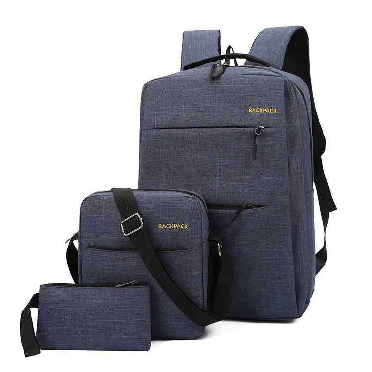 Oferta Conjunto de 3 unidades, Mochila de viaje multifuncional para ordenador de gran capacidad