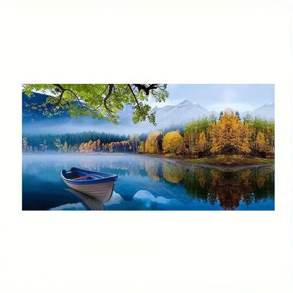 Pósteres artísticos de pared de puesta de sol de playa, pintura en lienzo de paisaje grande, impresión, imagen de decoración de pared nórdica para decoración del hogar sin marco