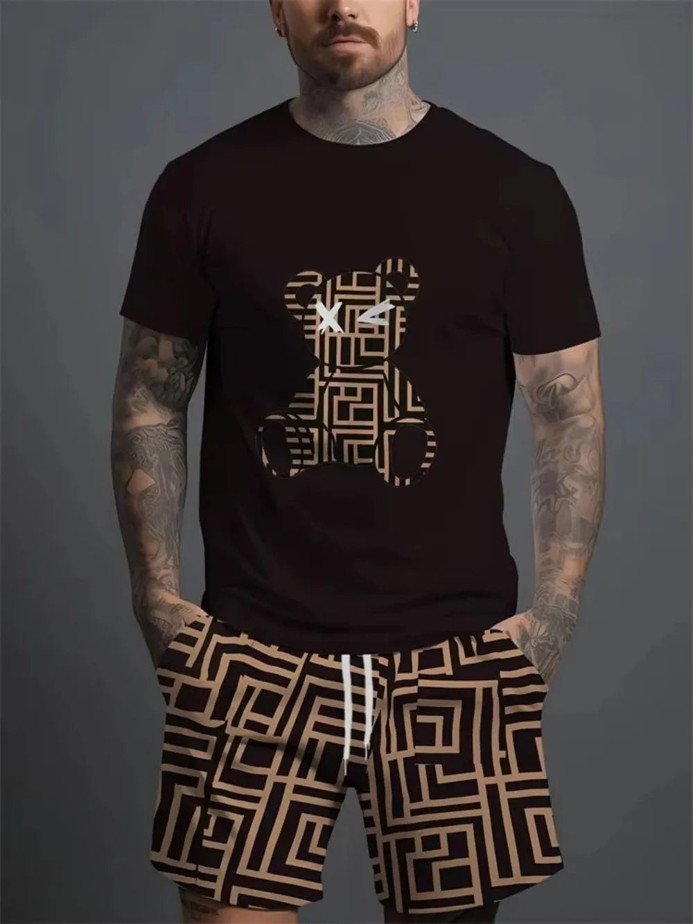 Nuevo conjunto informal de uso diario para hombre