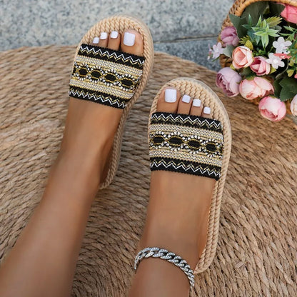 Sandalias de mujer para exteriores, recomendado para el verano
