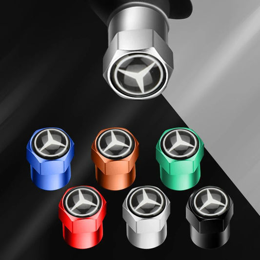 4 fundas para emblema de coche para Mercedes Benz Clase A, C200L, GLC, GLK, CLA y GLA.