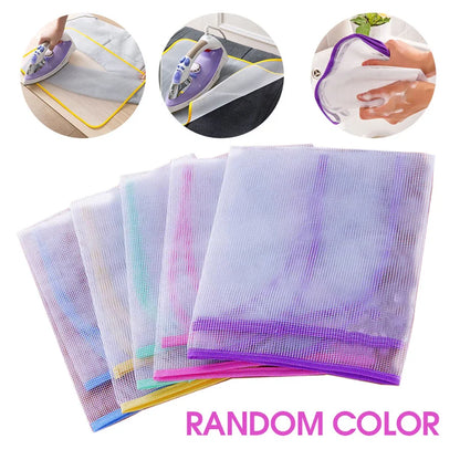 1 tapis de protection en maille pour tissu de repassage, isolation thermique contre la pression, coussin pour vêtements délicats à la maison, housse de planche à repasser