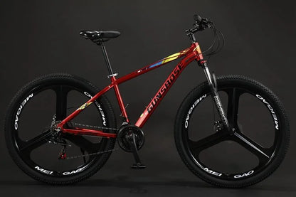 Bicicleta de montaña FJ de aleación de aluminio con amortiguación de velocidad variable, 29 pulgadas, para adultos, con ruedas integradas, 2025
