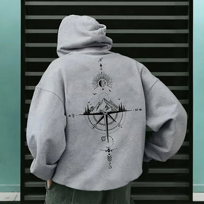 Sudaderas con capucha para hombre, sudaderas con capucha de manga larga de alta calidad, tops deportivos informales para primavera y otoño, ropa para hombre