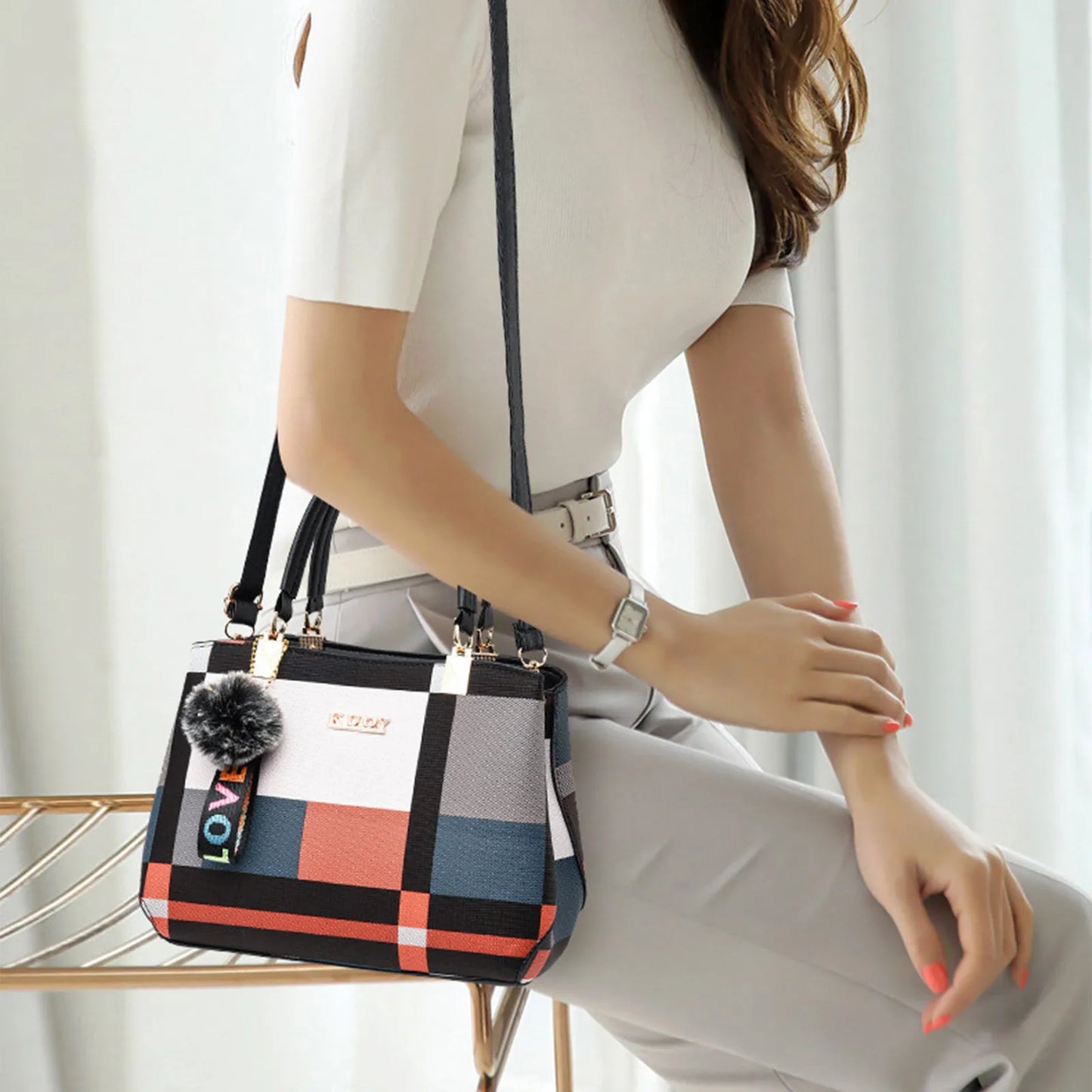 European and American fashion women's one-shoulder cross-body bag