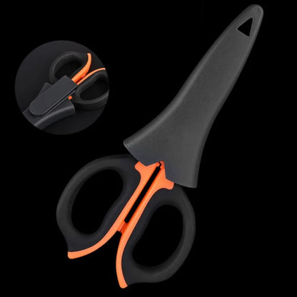 Ciseaux en acier à haute teneur en carbone, outils d'électricien domestique, dénudage de fils, coupe pour tissus, papier a., 2/1