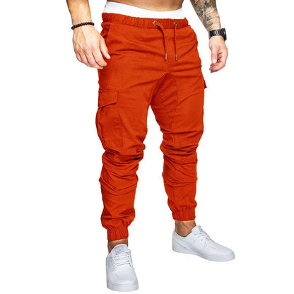 antalones de trabajo para hombre nuevos 2025, pantalones casuales rectos y sueltos para hombres europeos y americanos, pantalones de trabajo con bolsillos para hombre