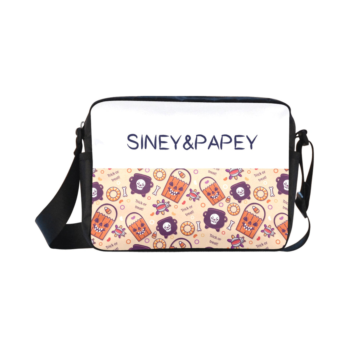 Bolso unisex cruzado clásico de nailon