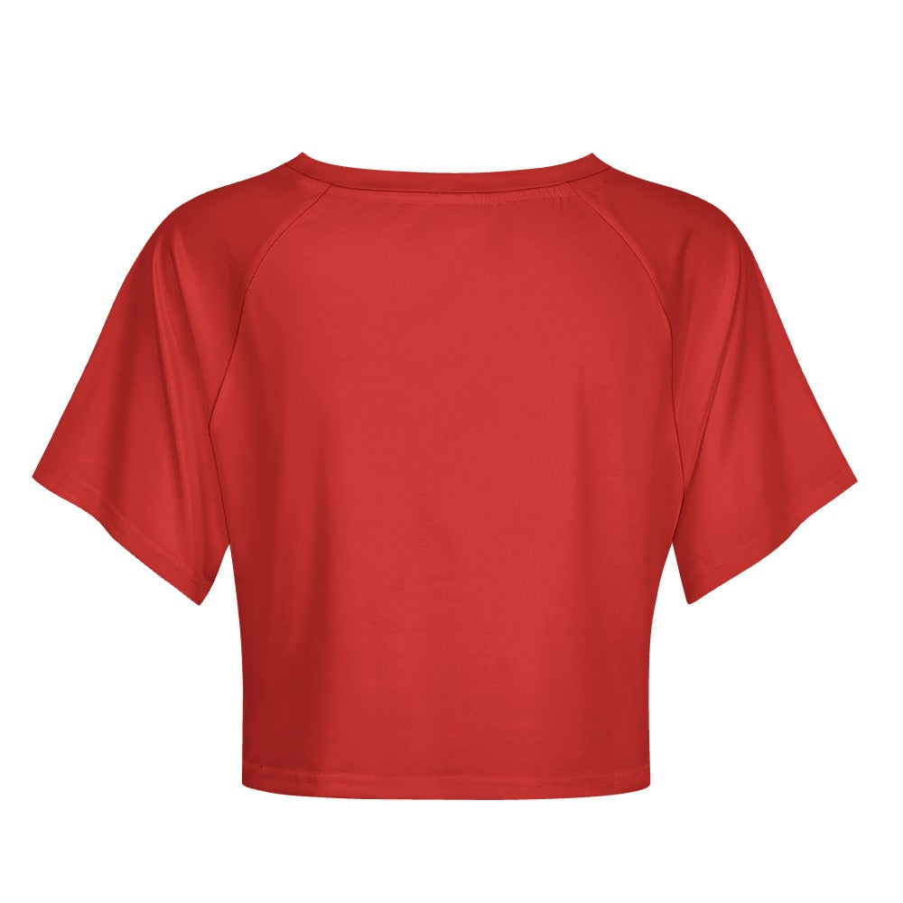 Camiseta de manga corta y ombligo al descubierto