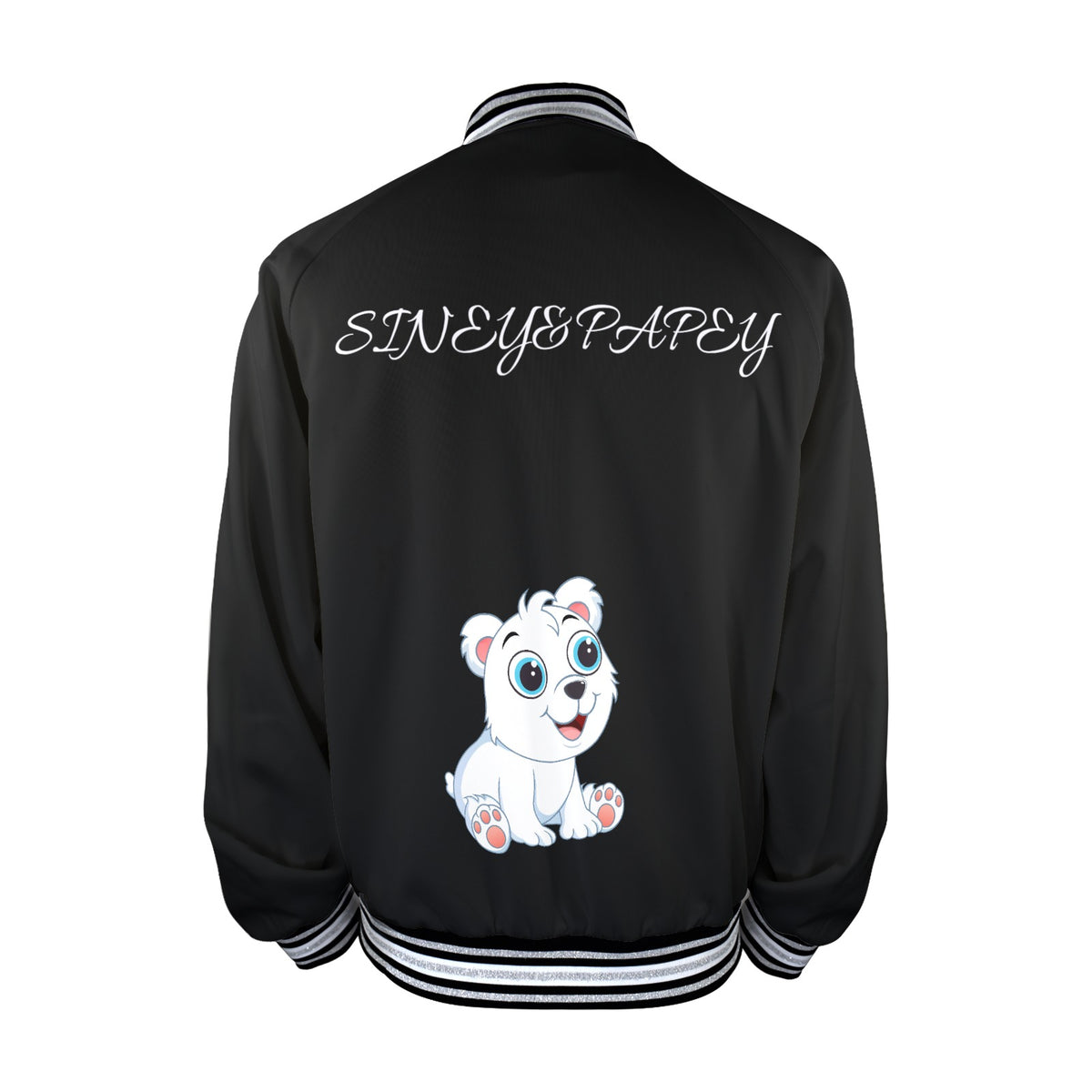Nueva chaqueta siney&papey para hombre con estampado de perrito en la espalda