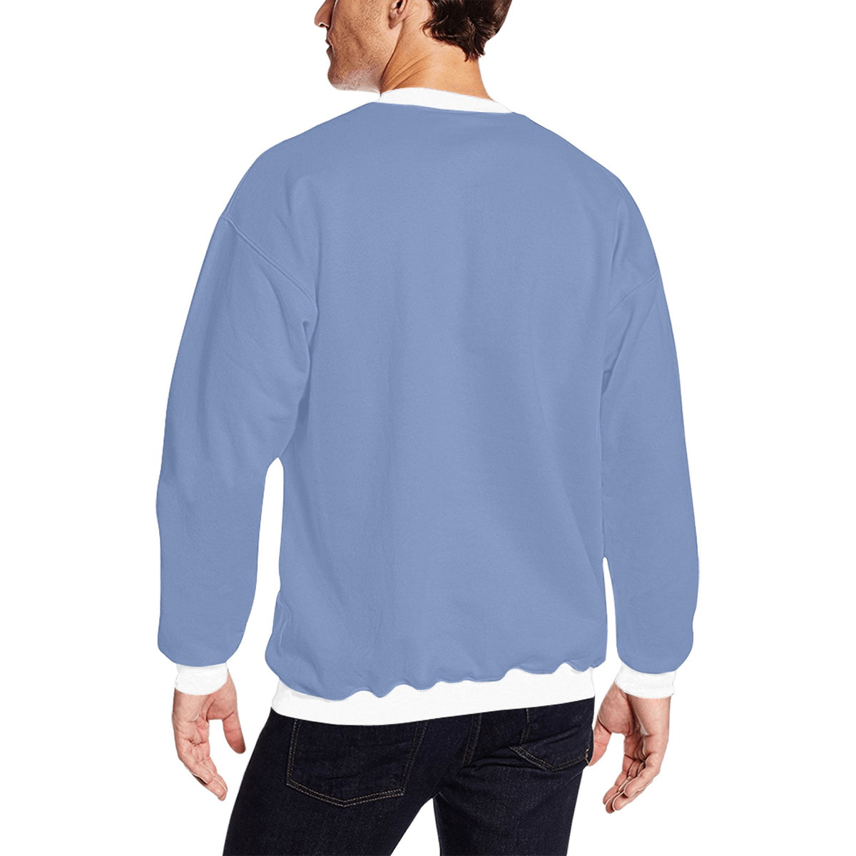 Sudadera afelpada para hombre con estampado integral