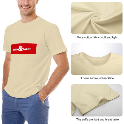 Camiseta de hombre 100% algodón