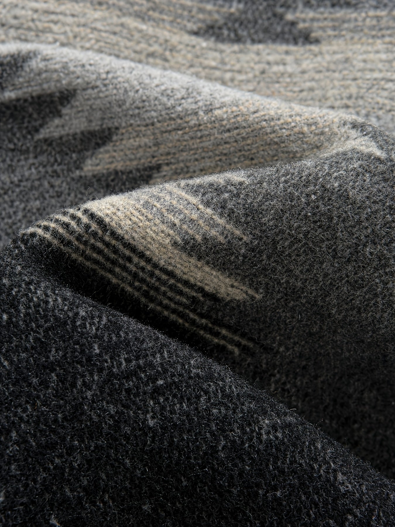 Chaqueta de invierno para hombre - Chaqueta de clima frío con forro de felpa y cierre frontal con botones