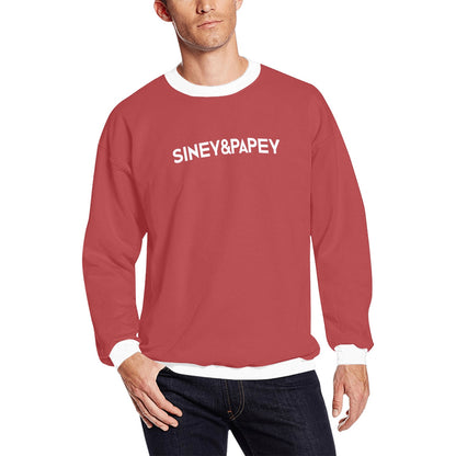 Sudadera afelpada para hombre con estampado integral
