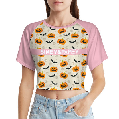 Camiseta de manga corta y ombligo al descubierto
