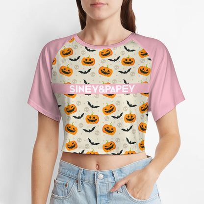 Camiseta de manga corta y ombligo al descubierto