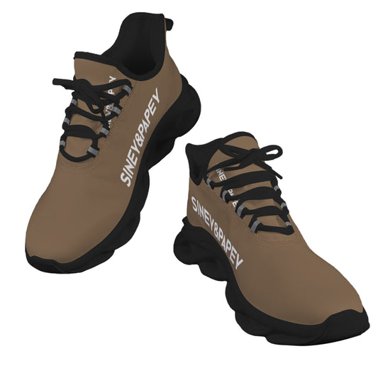 Zapatillas para hombre con suela retorcida para deporte y moda