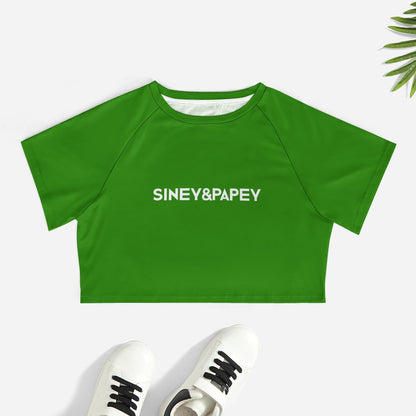 Camiseta de manga corta y ombligo al descubierto