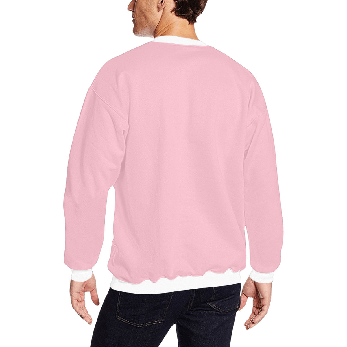 Sudadera afelpada para hombre con estampado integral