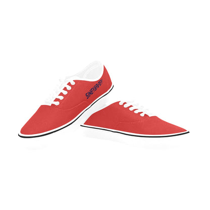 Zapatilla clásica de lona de corte bajo para hombre