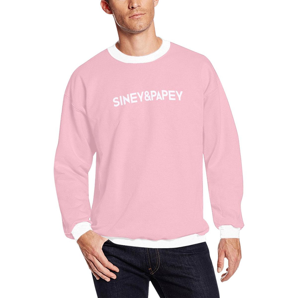 Sudadera afelpada para hombre con estampado integral