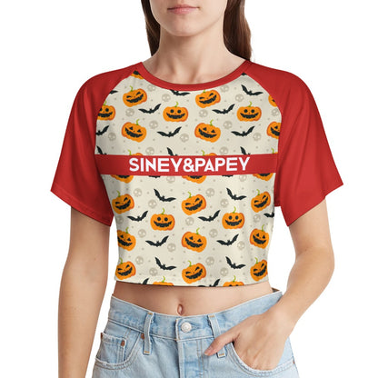 Camiseta de manga corta y ombligo al descubierto
